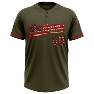 Olive Vintage USA Flag Red Salute To Service Two Button Unisex Softball Jersey Custom Team Softball Jersey 2 gvewmp.jpg