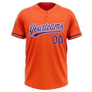 Orange Purple White Two Button Unisex Softball Jersey Custom Team Softball Jersey 2 tssxaf.jpg