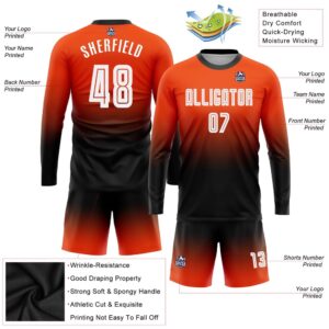 Orange White Black Sublimation Long Sleeve Fade Fashion Soccer Uniform Jersey Custom Team Soccer Jersey Shirt 3 vxvgju.jpg
