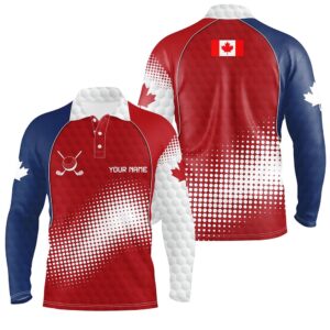 Personalized Canada Men s Golf Polo Shirts Custom Canadian Patriotic Golf Shirts Gift For Men Golf Polo Shirt Golf Shirts 2 zaltik.jpg