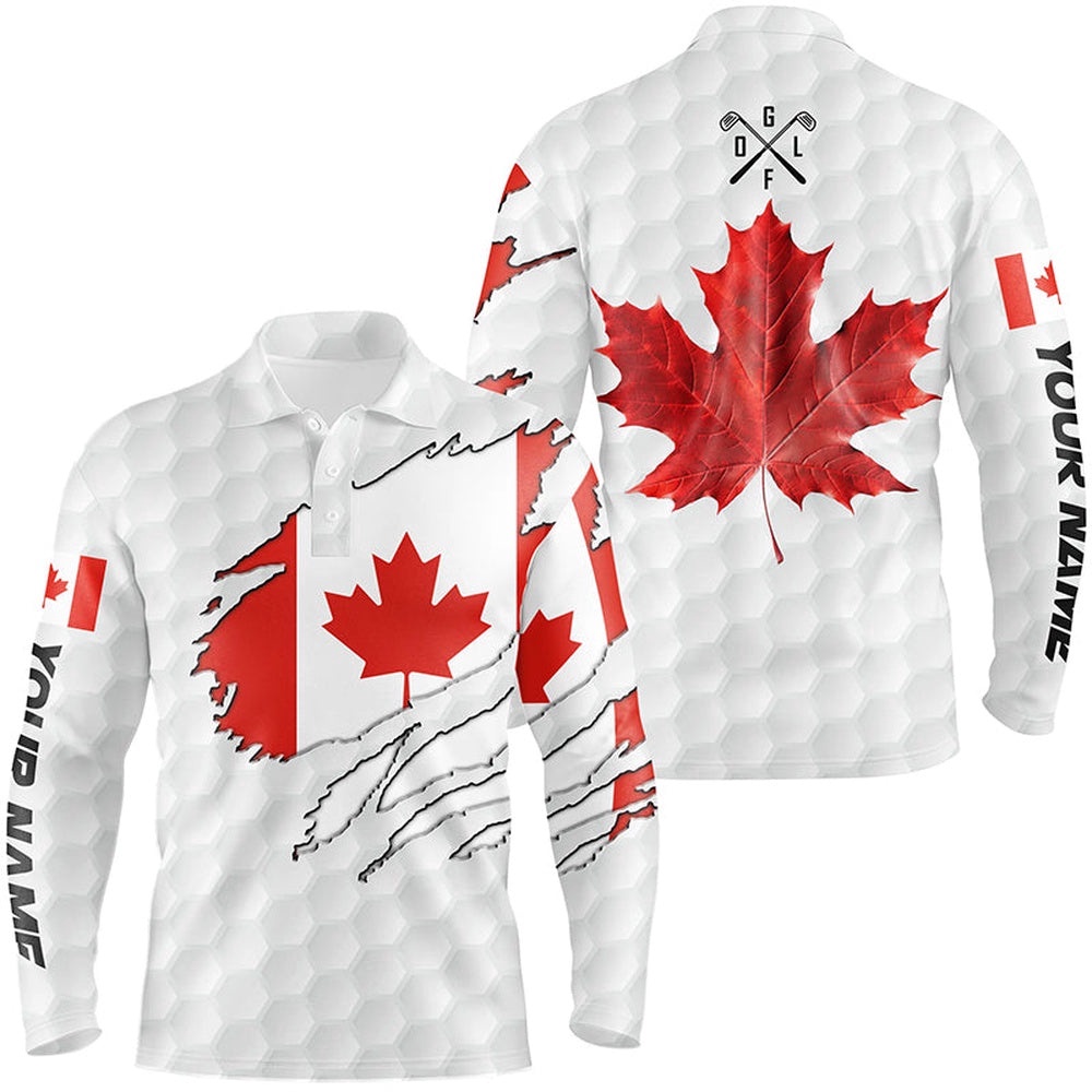 Personalized Canadian Flag Patriotic Golf White Men’s Golf Polo Shirts Custom Golf Gifts For Men, Golf Polo Shirt, Golf Shirts Personalized Canadian Flag Patriotic Golf White Men’s Golf Polo Shirts Custom Golf Gifts For Men, Golf Polo Shirt, Golf Shirts