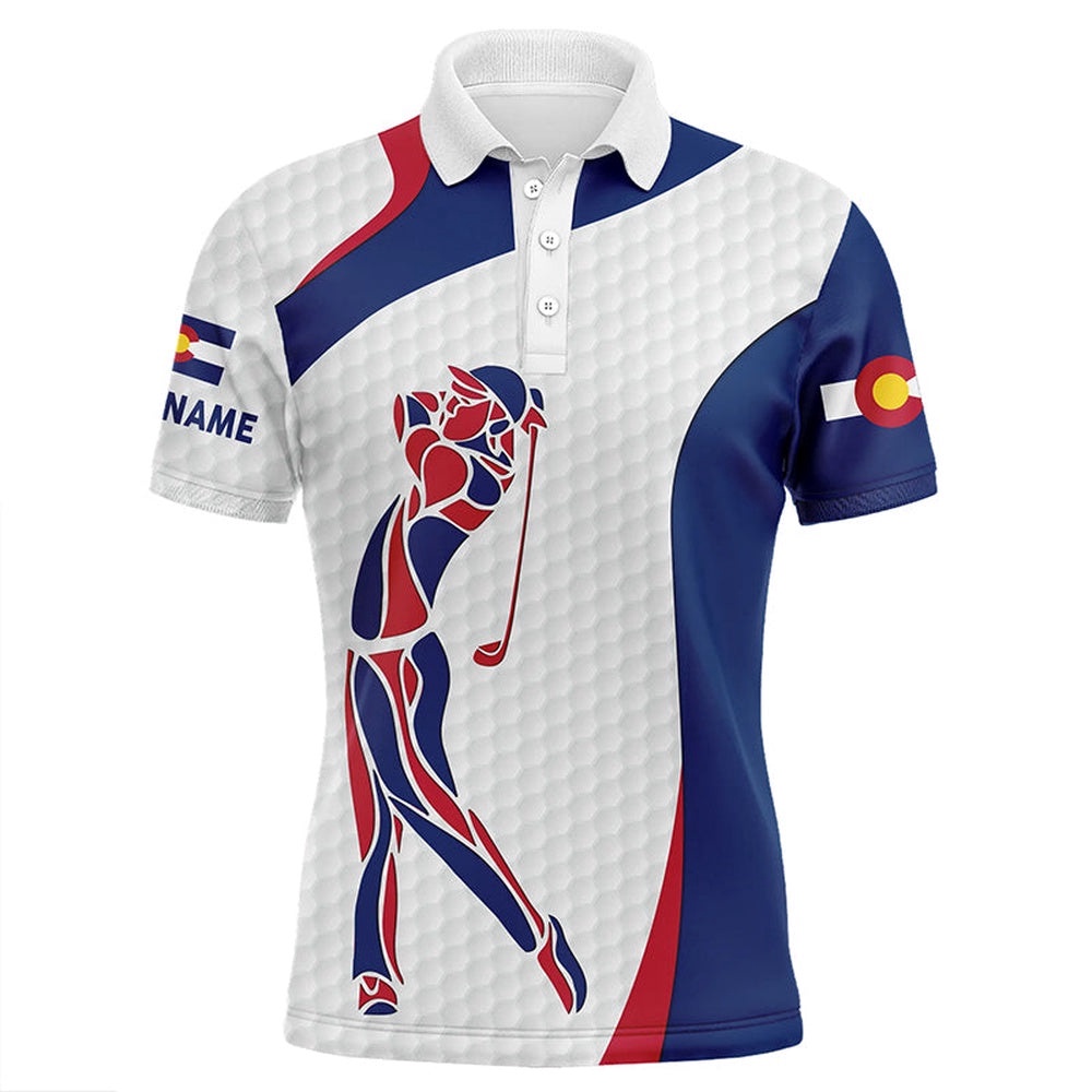 Personalized Colorado Flag Patriot Golf White Men’s Golf Polo Shirts Custom Name Golf Gifts For Men, Golf Polo Shirt, Golf Shirts Personalized Colorado Flag Patriot Golf White Men’s Golf Polo Shirts Custom Name Golf Gifts For Men, Golf Polo Shirt, Golf Shirts
