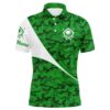 Personalized Green Golf Club Polo Shirts Custom Name All Over Print Golf Shirt, Golf Polo Shirt, Golf Shirts