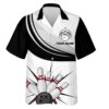Personalized Hawaiian Bowling Shirts, Bowling Shirt For Men Bowlers Blue, Custom Team Bowling Hawaiian Shirt