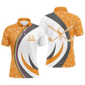 Personalized Thanksgiving Golf Men’s Polo Shirt Custom&hellip;