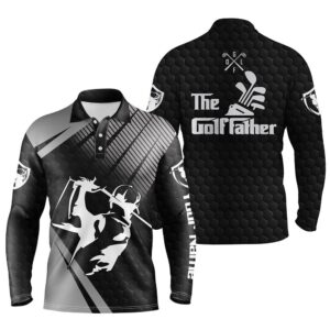 Personalized The Golf Father Polo Shirts For Men Black Golf Upf Shirts Gifts For Golf Lovers Golf Polo Shirt Golf Shirts 2 n03zyy.jpg