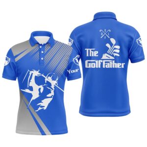 Personalized The Golf Father Polo Shirts For&hellip;