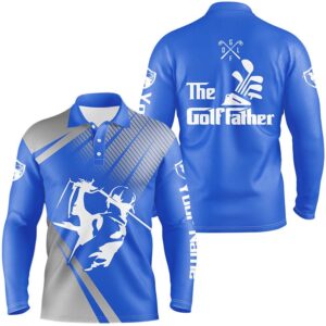 Personalized The Golf Father Polo Shirts For Men Blue Golf Shirts Gifts For Golf Lovers Golf Polo Shirt Golf Shirts 2 mxqhem.jpg