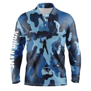 Pesonalized Blue Camo Short Sleeve Long Sleeve Golf Polo Shirts For Men s Custom Name Golf Tops Men s Golf Polo Shirt Golf Shirts 2 j5u2bt.jpg
