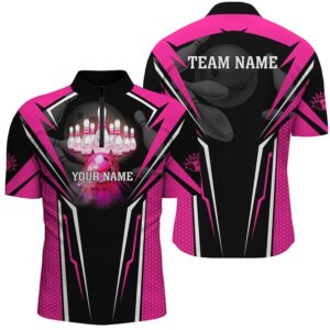Pink Bowling Jersey For Men, Strike Bowling&hellip;