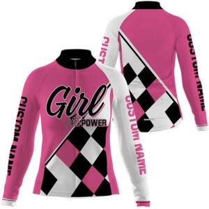Pink Cycling Jersey Womens Bike Shirts Girl Breathable Biking Tops With 3 Pockets Bicycle Clothes Custom Mono Cycling Jersey 2 ahvv6d.jpg