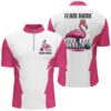 Pink Flamingo Customized Bowling Shirts For Men And Women, Bowling Tournament Shirts For Bowlers, Custom Bowling Team Jersey Shirt