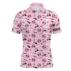 Pink Glitter Ribbon Men Golf Polo Shirts Custom Breast Cancer Golf Shirts For Men, Gifts For Golfer, Golf Polo Shirt, Golf Shirts Pink Glitter Ribbon Men Golf Polo Shirts Custom Breast Cancer Golf Shirts For Men, Gifts For Golfer, Golf Polo Shirt, Golf Shirts