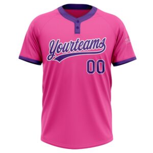 Pink Purple White Two Button Unisex Softball Jersey Custom Team Softball Jersey 2 fb6hbi.jpg