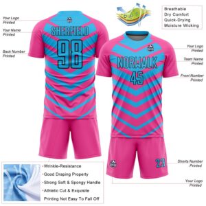 Pink Sky Blue Black Arrow Shapes Sublimation Soccer Uniform Jersey Custom Team Soccer Jersey Shirt 3 ds9bgu.jpg