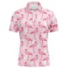 Pink White Breast Cancer Awareness Golf Shirts Custom Men’s Golf Polo Pink Ribbon Golf Shirts, Golf Polo Shirt, Golf Shirts Pink White Breast Cancer Awareness Golf Shirts Custom Men’s Golf Polo Pink Ribbon Golf Shirts, Golf Polo Shirt, Golf Shirts