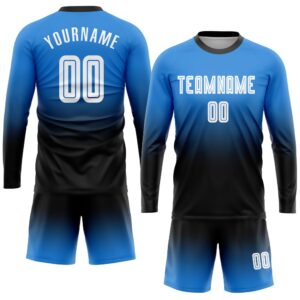 Powder Blue White Black Sublimation Long Sleeve Fade Fashion Soccer Uniform Jersey Custom Team Soccer Jersey Shirt 2 uiowgw.jpg