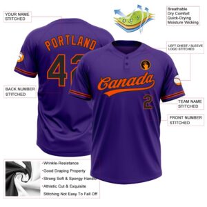Purple Black Orange Two Button Unisex Softball Jersey Custom Team Softball Jersey 3 qdrfel.jpg