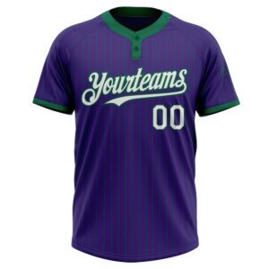 Purple Kelly Green Pinstripe White Two Button&hellip;