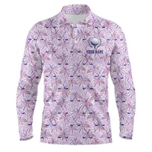 Purple Palm Tree Golf Clubs Pattern Men’s&hellip;