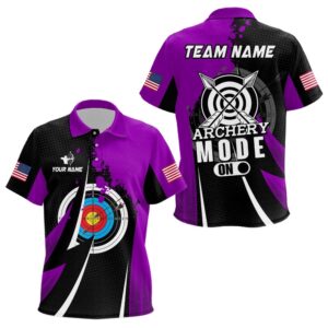 Purple Polo Archery Mode On Polo Shirts&hellip;