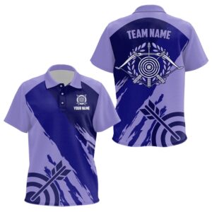 Purple Polo Archery Polo Shirts Custom Archery&hellip;