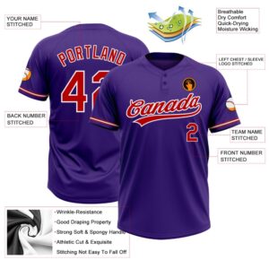 Purple Red White Two Button Unisex Softball Jersey Custom Team Softball Jersey 3 iik3ra.jpg