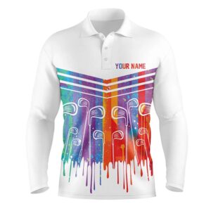 Rainbow Color Golf Clubs Men Golf Polo&hellip;