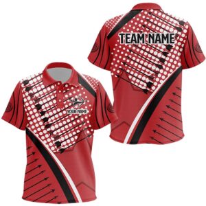 Red Arrows Pattern Archery Polo Shirts, Custom&hellip;