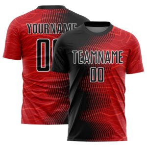 Red Black White Gradient Arrow Sublimation Soccer Uniform Jersey Custom Team Soccer Jersey Shirt 1 ydatmx.jpg