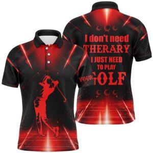 Red Light Men’s Golf Polo Shirts Custom&hellip;