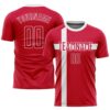 Red Royal Sublimation Soccer Uniform Jersey, Custom Team Soccer Jersey Shirt