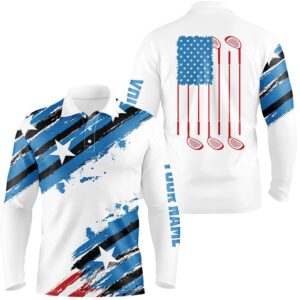 Red White And Blue American Flag Men’s&hellip;
