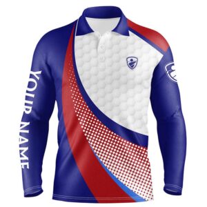 Red White And Blue Men’s Golf Polo&hellip;