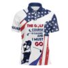 Retro American Flag Men’s Golf Polo Shirts Custom Patriotic Golf Shirts For Men Best Golf Gifts, Golf Polo Shirt, Golf Shirts