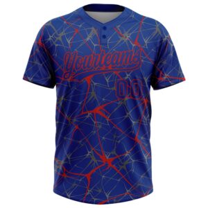 Royal Red 3D Pattern Abstract Network Two Button Unisex Softball Jersey Custom Team Softball Jersey 2 dq1mym.jpg