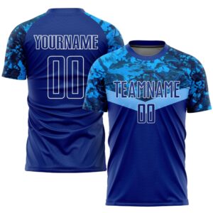 Royal Royal Light Blue Sublimation Soccer Uniform&hellip;