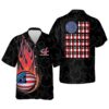 Split Happens Custom Bowling Shirt, Custom Team Bowling Hawaiian Shirt
