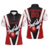Strike Bowling Polo Shirt For Men Bowling Shirt Team Bowling Polo Shirt, Personalized Bowling Team Shirt