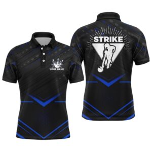 Strike Bowling Shirt For Men Bowling Polo&hellip;