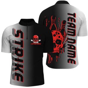 Strike Bowling Team Shirts For Men And&hellip;