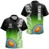 Target Archery Polo Shirts, Custom Arrow Archery Paint Black Polo, Custom Archery Team Polo Shirt