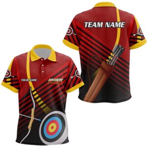Target Archery Polo Shirts, Custom Arrows Recurve&hellip;