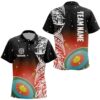 Target Archery Silhouette Archer Polo Shirts Custom US Flag Archery Shirts, Custom Archery Team Polo Shirt