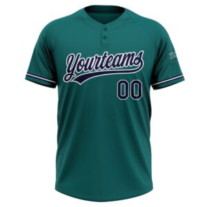 Teal Navy White Two Button Unisex Softball Jersey Custom Team Softball Jersey 2 g6wslg.jpg