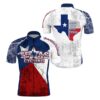 Texas Cycling Jersey For Men Women Bike Shirts Usa Bicycle Gear With 3 Pockets  And  Full Zip, Custom Mono Cycling Jersey
