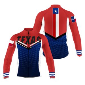 Texas Flag Cycling Jersey Men Women Bike Shirts With 3 Pockets Full Zip Custom Gear Custom Mono Cycling Jersey 2 vfwh4b.jpg