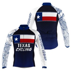 Texas Flag Men’s Cycling Jersey With Full&hellip;