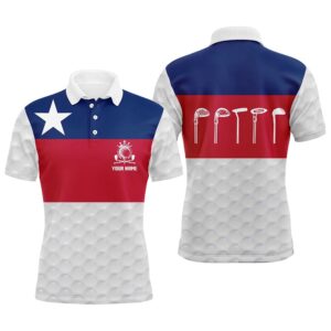 Texas Flag Men’s Golf Polo Shirt, Texas&hellip;