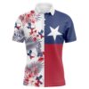 Texas Flag Men’s Golf Polos Shirts Custom Name Patriot Golf Gifts, Golf Shirts For Men, Golf Polo Shirt, Golf Shirts
